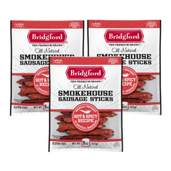 Smokehouse Sausage Sticks - Hot & Spicy