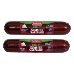 Garlic Summer Sausage - 12 OZ