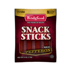 Bridgford Pepperoni Snack Sticks, 6 oz package