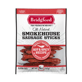 Bridgford Smokehouse Hot & Spicy Sausage Sticks, 5 oz package