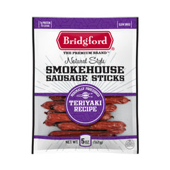Bridgford Smokehouse Sausage Sticks Teriyaki, 5 oz package
