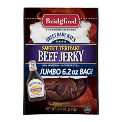 Bridgford Sweet Teriyaki Beef Jerky, 6.2 oz package