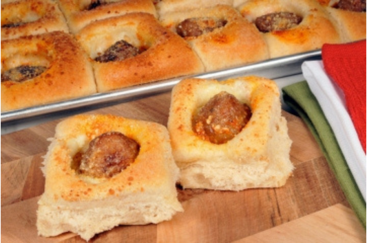 Italian-Style Meatball Kolaches