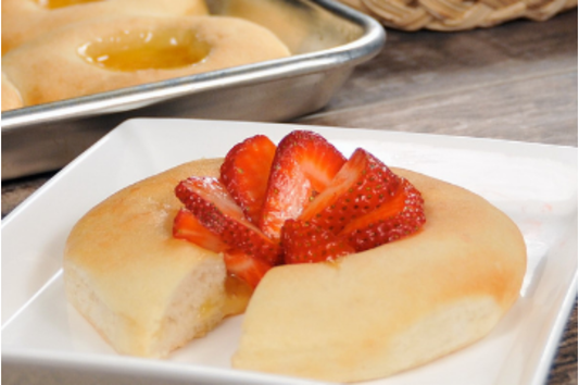 Strawberry and Lemon Kolaches