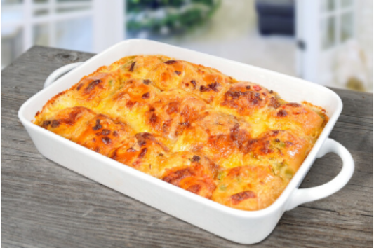 Overnight Chorizo Breakfast Casserole