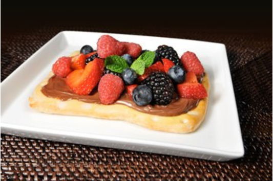 Fruit & Chocolate Pizza