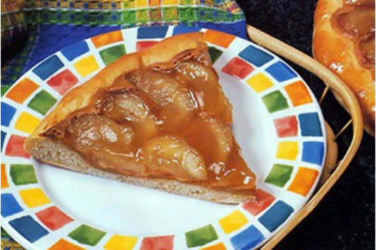 Peanut Butter and Apple Pizza