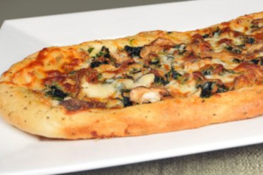 Spinach & Mushroom Flatbread