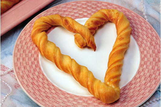 Heart Shaped Pretzels