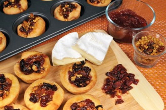 Brie & Cranberry Bites