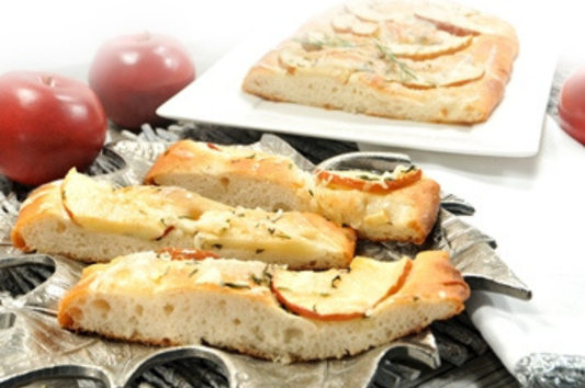 Apple, Gruyére & Rosemary Focaccia