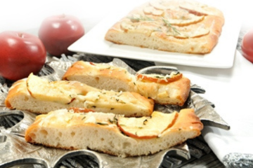 Apple, Gruyére & Rosemary Focaccia