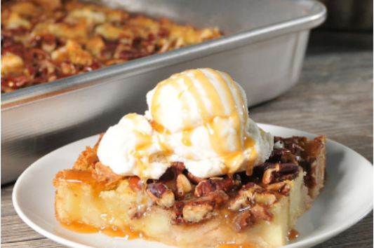 Biscuit Bread Pudding with Whiskey Sauce