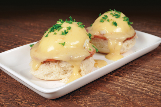 Biscuit Eggs Benedict