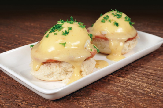 Biscuit Eggs Benedict