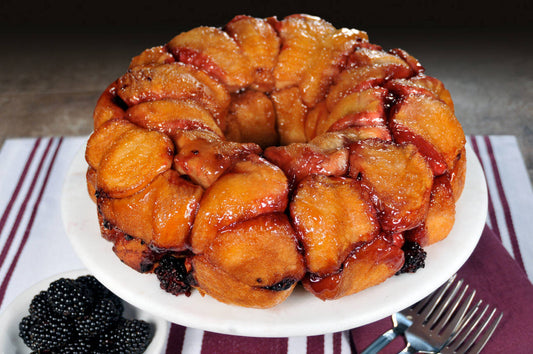 Fresh Blackberry Monkey Bread