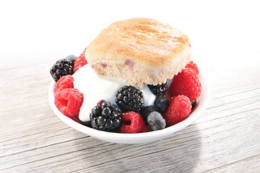 Blueberry Biscuit Parfait
