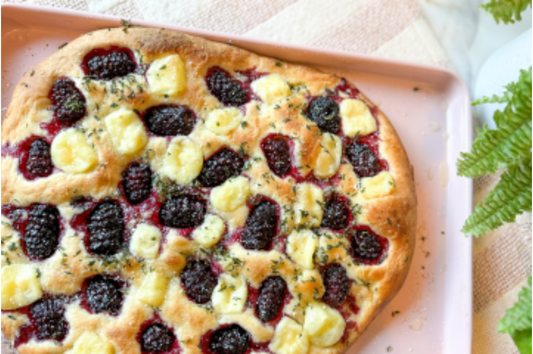Brie & Blackberry Focaccia