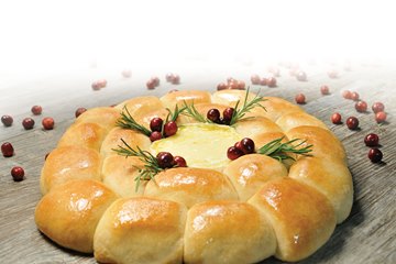 Holiday Brie Wreath