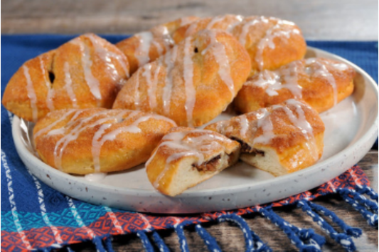 Chocolate, Peanut Butter & Banana Calzones