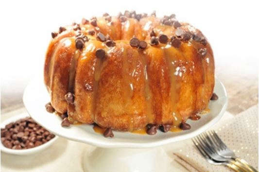 Chocolate & Salted Caramel Monkey Bread