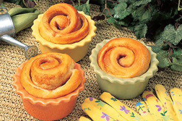 Garden Pot Cinnamon Rolls