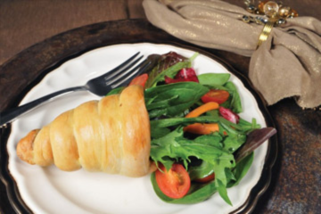 Individual Bread Cornucopias