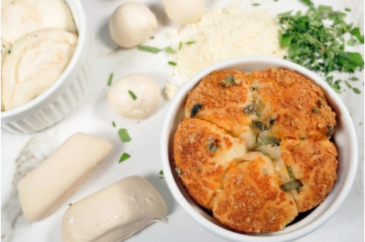 Mini Herb & Parmesan Monkey Bread (Single Serve Ramekin)