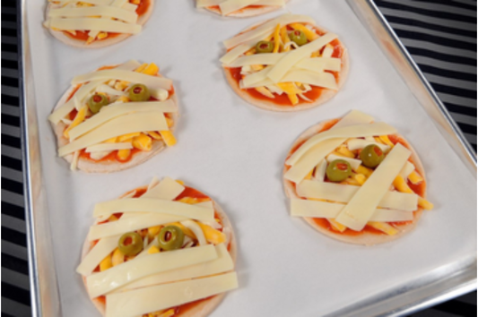 Mini Mummy Pizzas