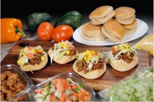 Mini Taco Pizzas