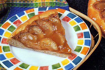 Peanut Butter & Apple Pizza