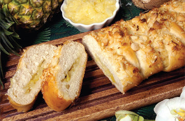 Pineapple Macadamia Nut Coffee Cake