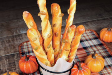 Pumpkin Seed Breadsticks