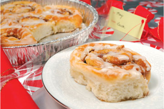 Raspberry Almond Rolls