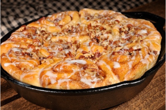 Skillet Cinnamon Rolls