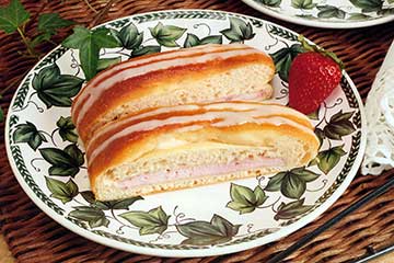 Strawberries & Cream Bread