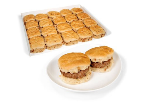 White Whole Wheat Maple Flavored Biscuit Sliders