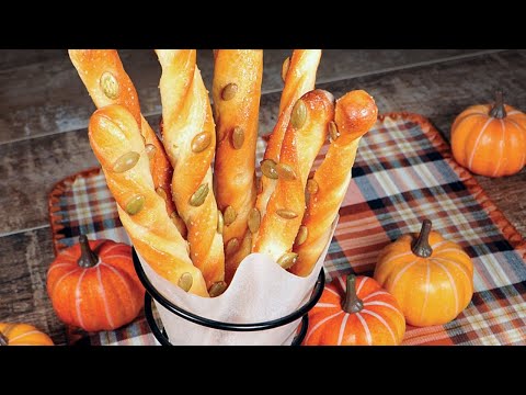 Pumpkin Seed Breadsticks