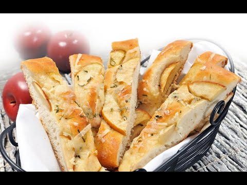 Apple, Gruyére & Rosemary Focaccia