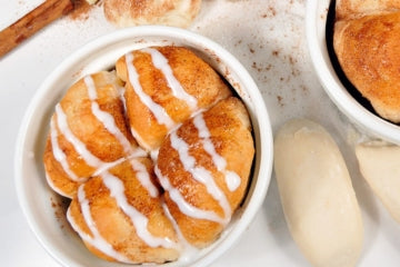 Mini Cinnamon Monkey Bread (Single Serve Ramekin)