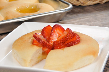 Strawberry and Lemon Kolaches