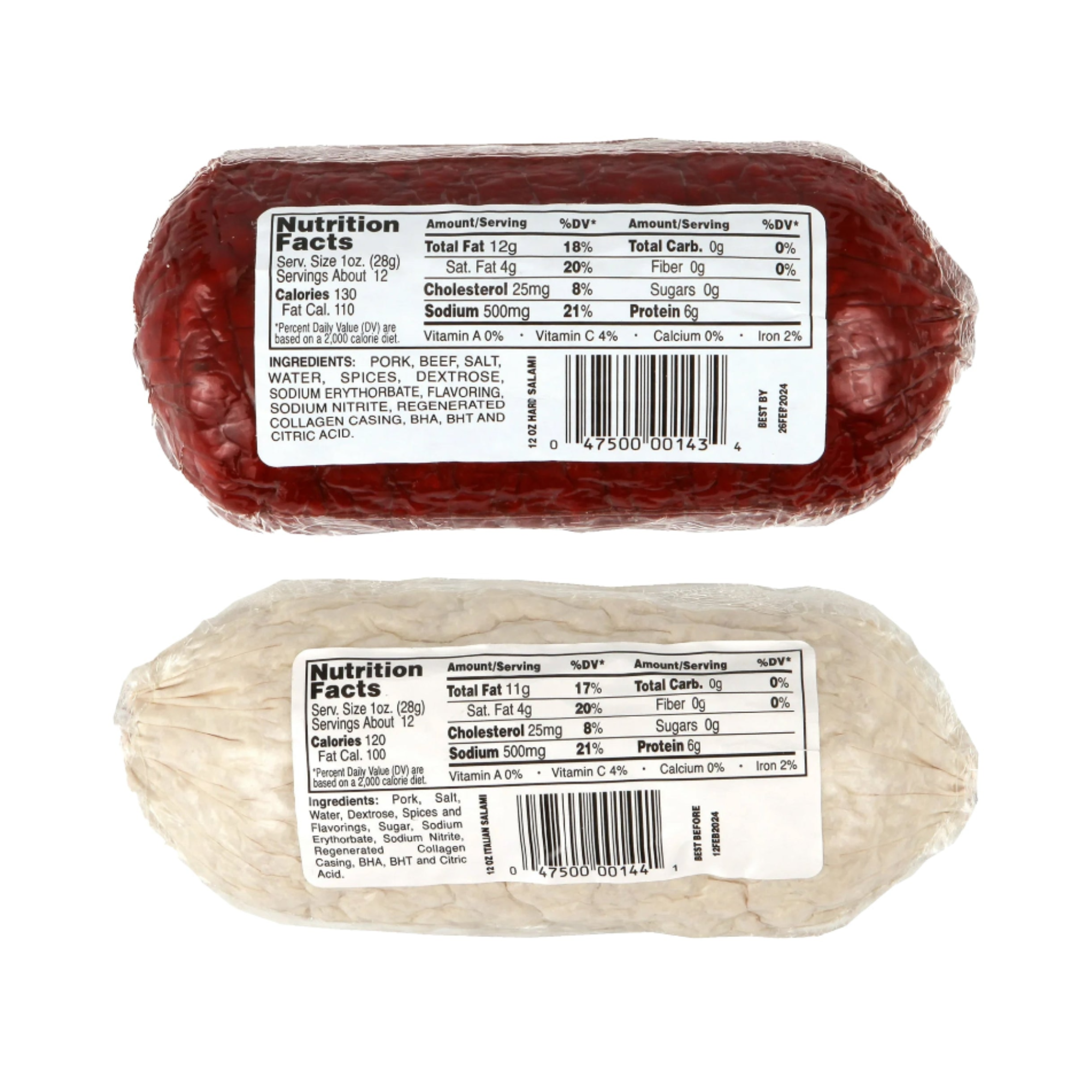 Dry Hard & Italian Salami Bundle - Pack of 2