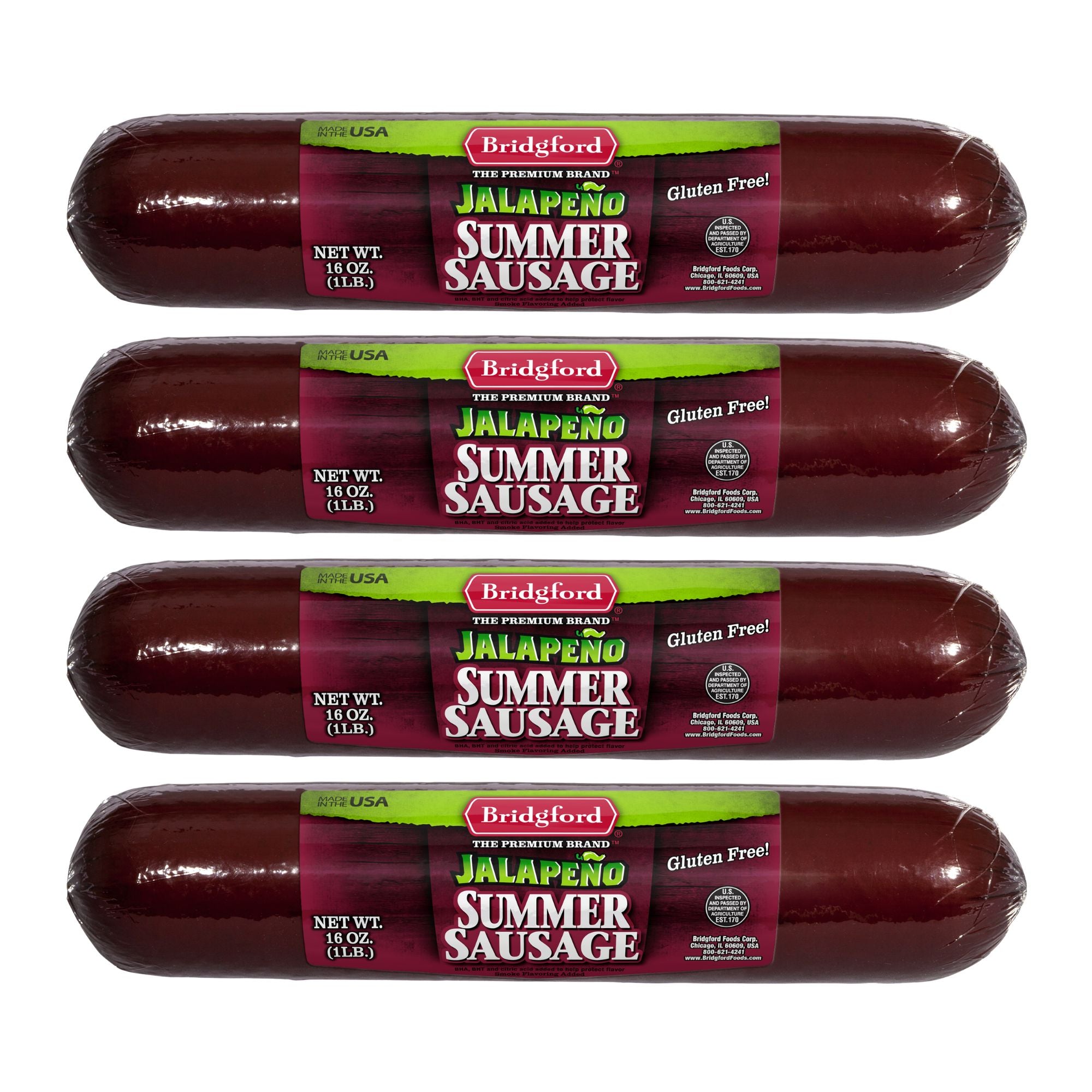 Jalapeno Summer Sausage - 16 OZ
