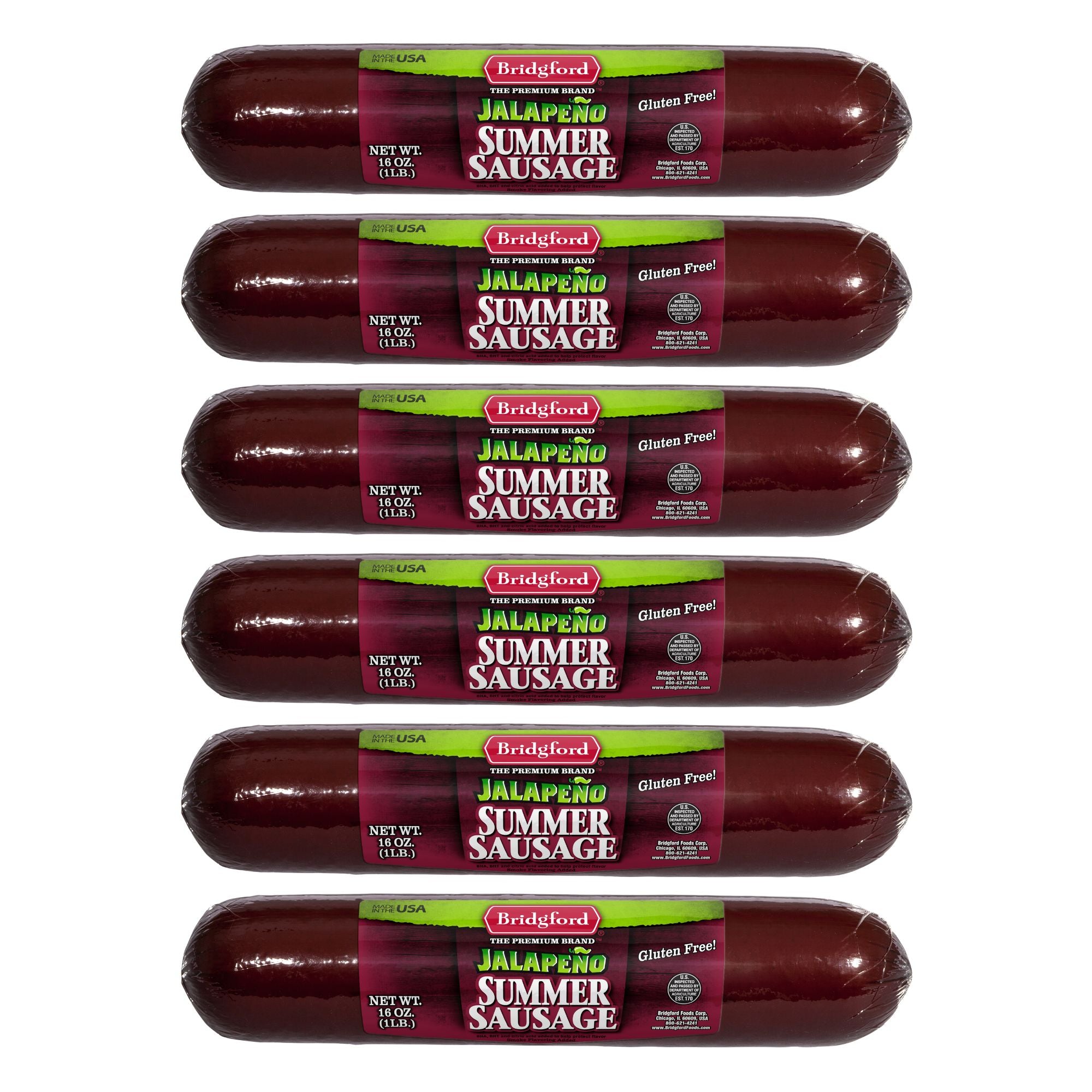 Jalapeno Summer Sausage - 16 OZ