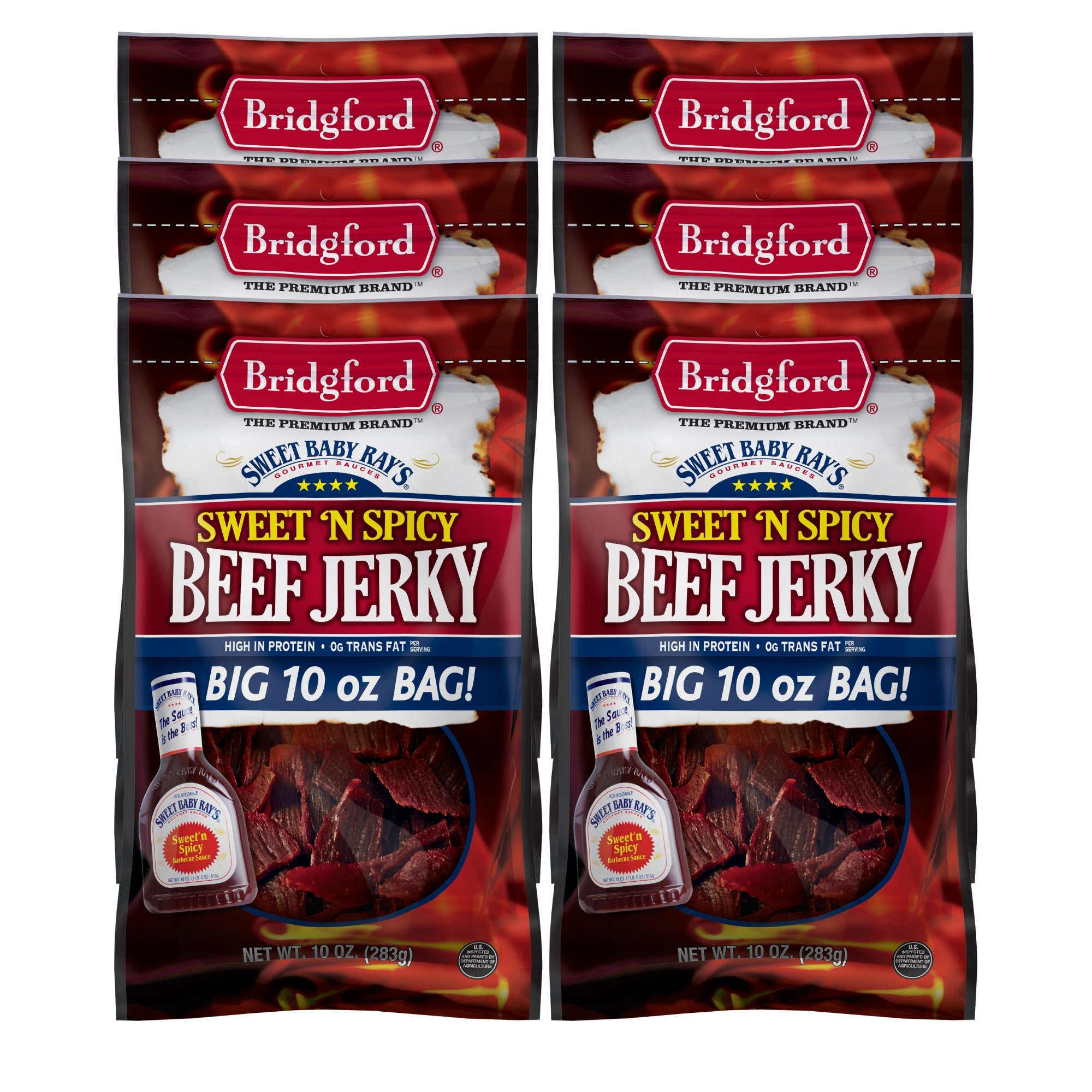 Beef Jerky - Sweet N Spicy -10 OZ