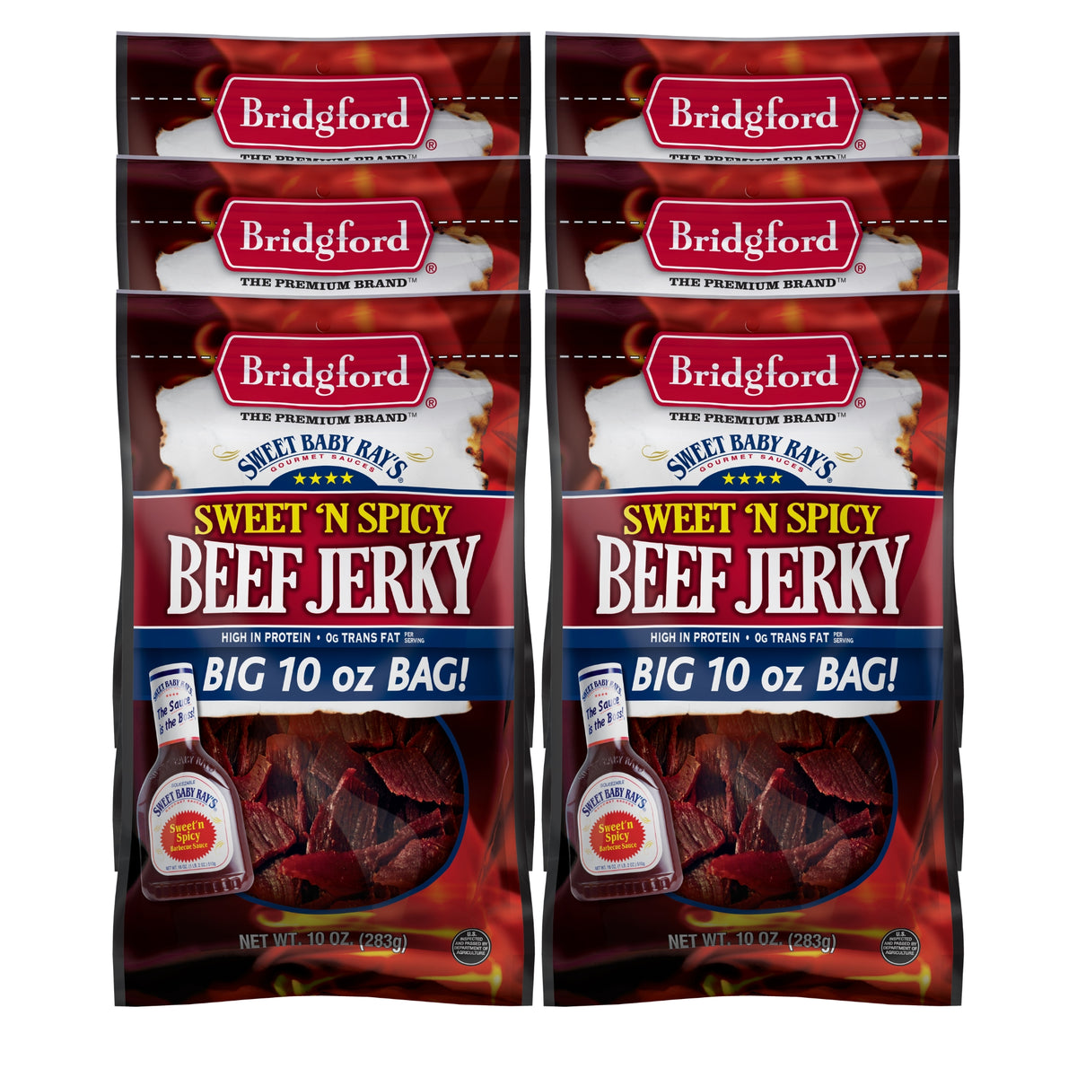 Beef Jerky - Sweet N Spicy -10 OZ