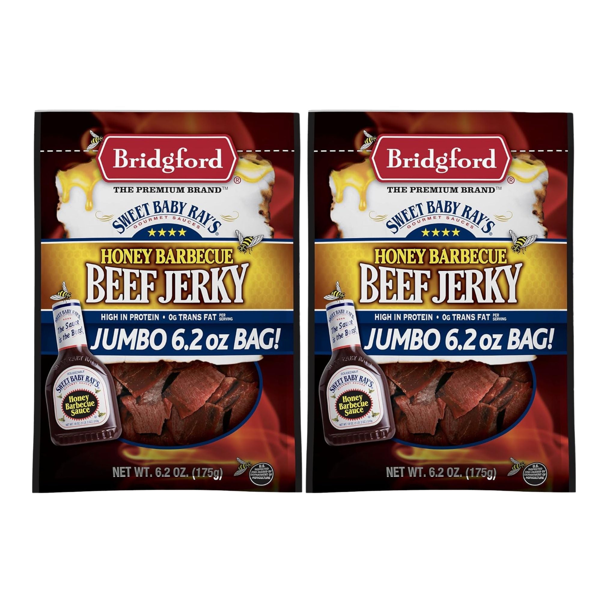 Beef Jerky - Honey BBQ - 6.2 OZ