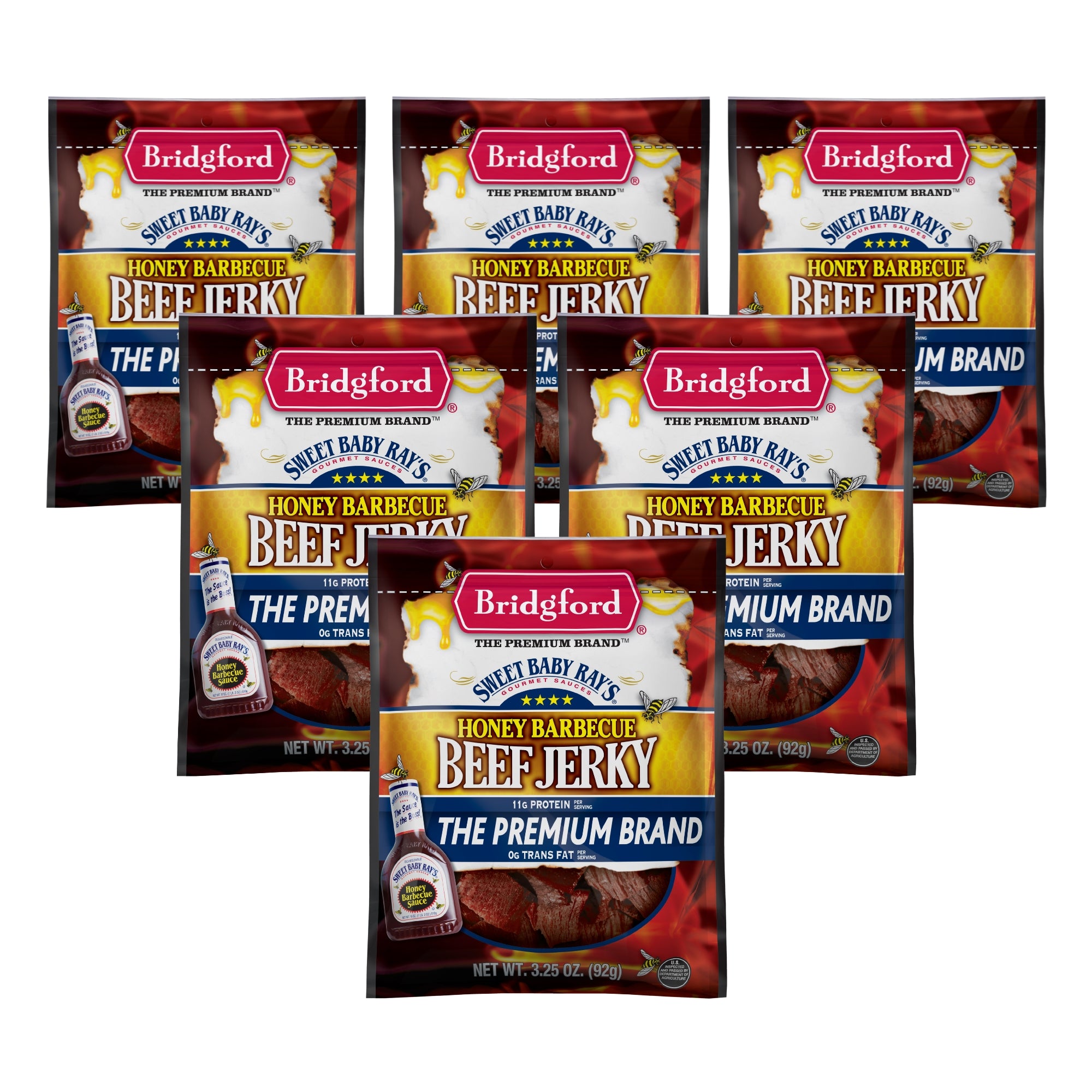 Beef Jerky - Honey BBQ - 3.25 OZ