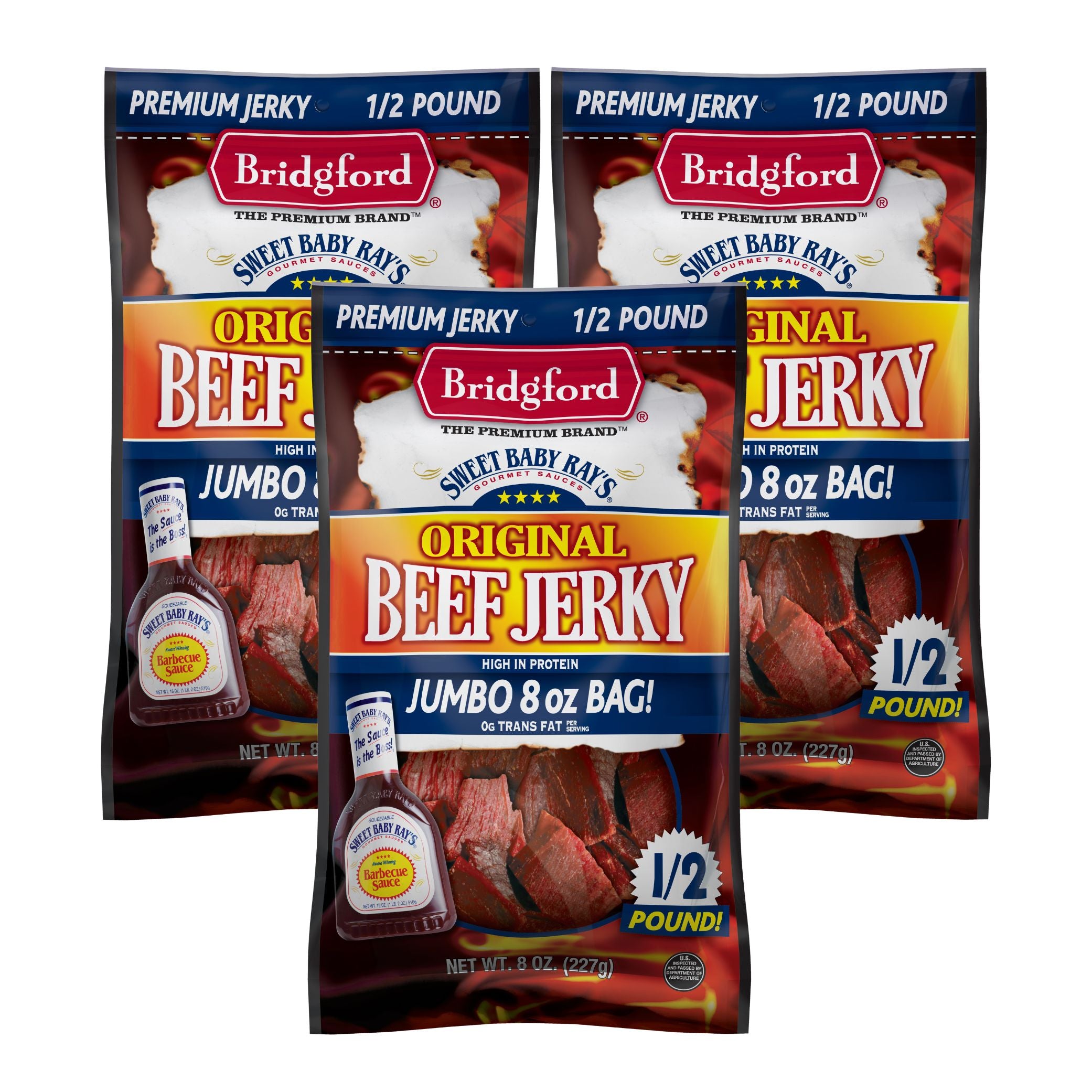 Bridgford - SBR Original Beef Jerky - 8 oz