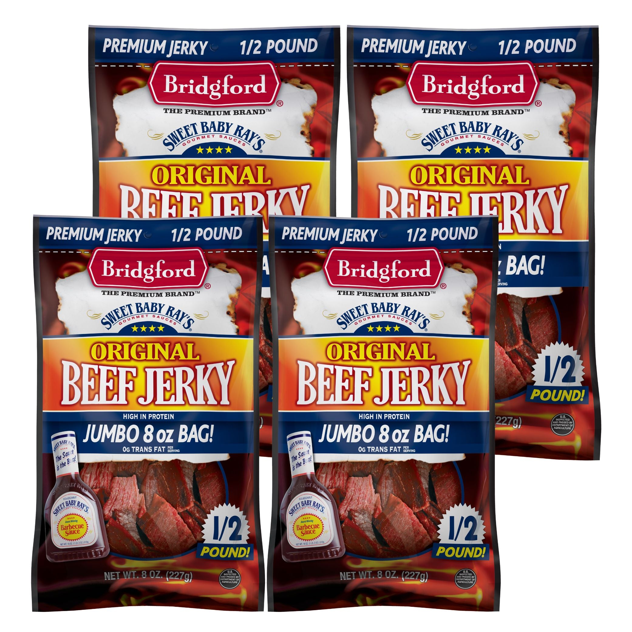 Bridgford - SBR Original Beef Jerky - 8 oz